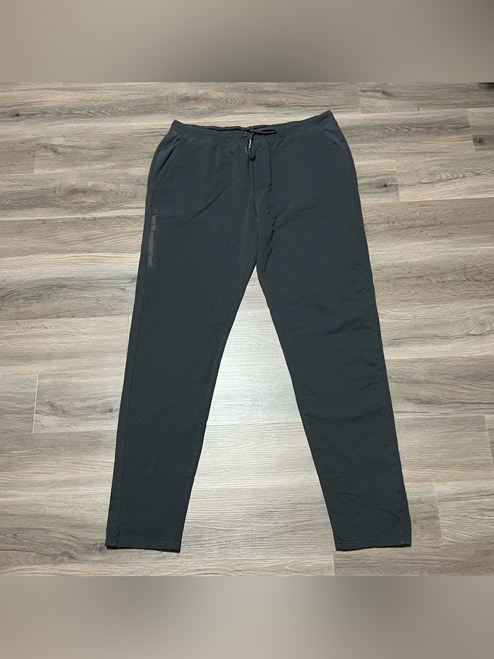 American Tall Men's XLarge Tall XLT Joggers Sweat Pants Gray Pockets Cotton Gym